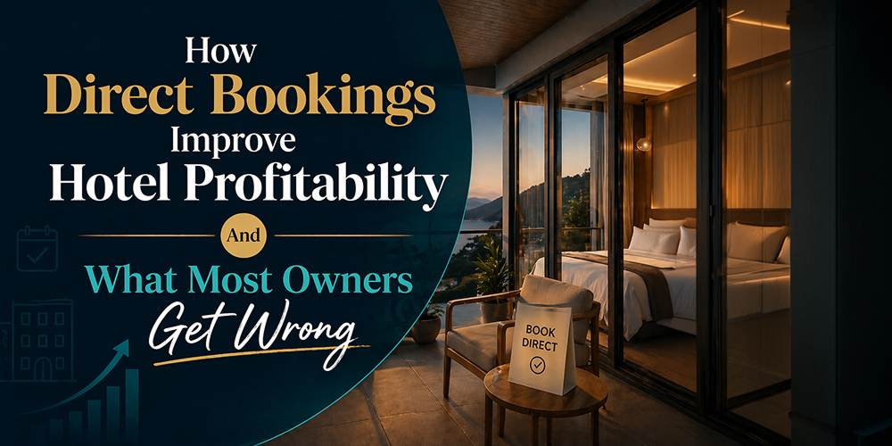 How Direct Bookings Improve Hotel Profitability And What Most Owners Get Wrong